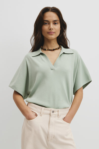 Compact Knit Polo