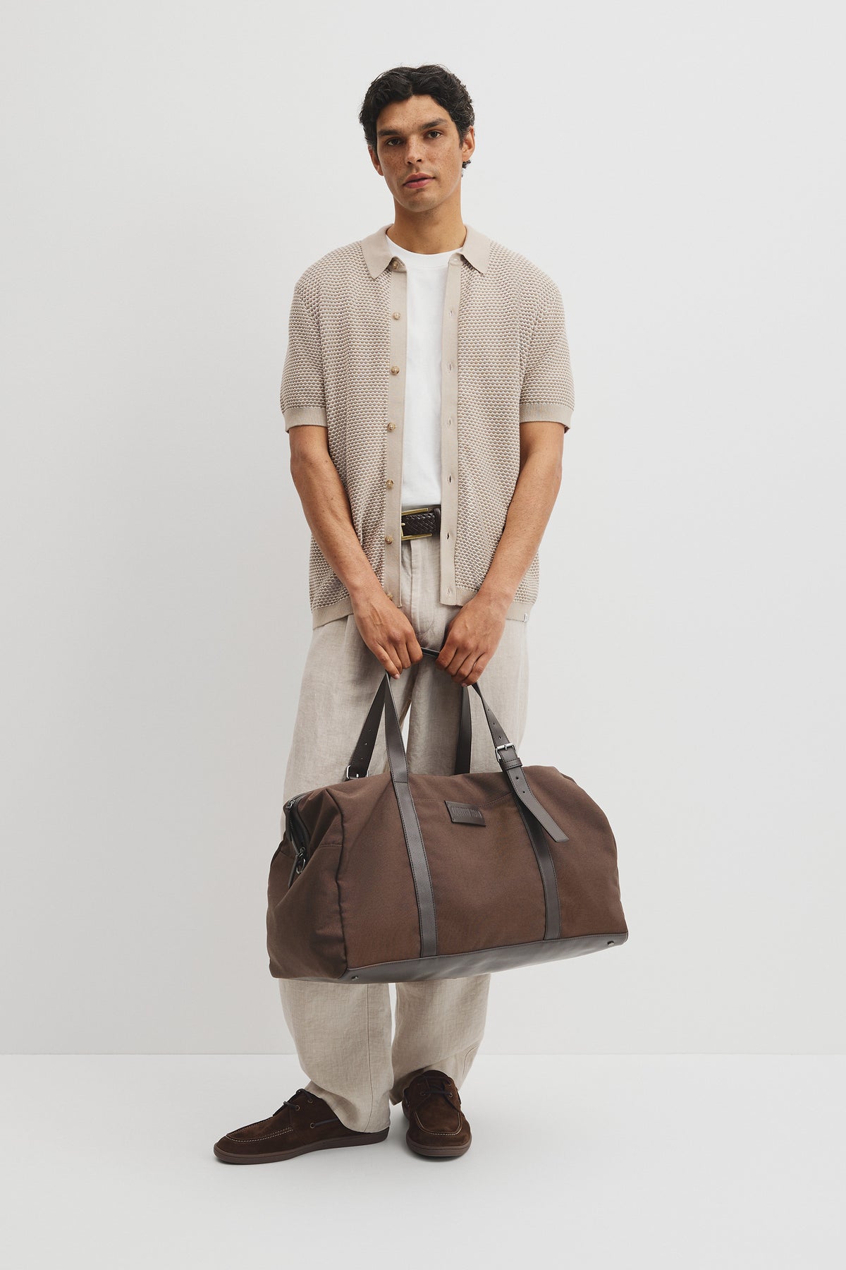 Australian Cotton Jacquard Knit Shirt