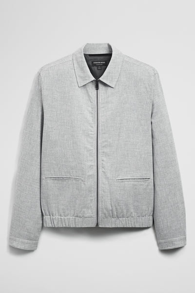 Cotton Linen Houndstooth Jacket