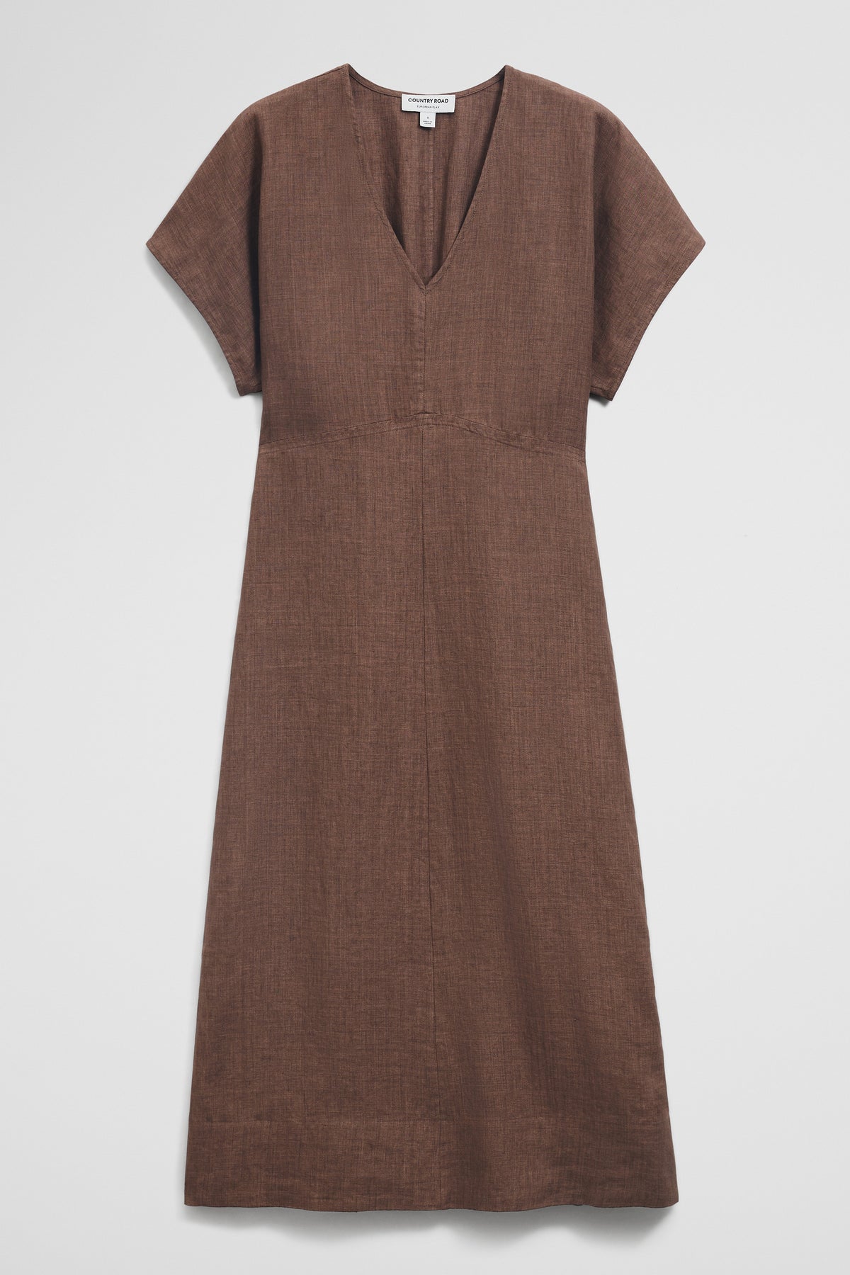 Linen Midi Dress
