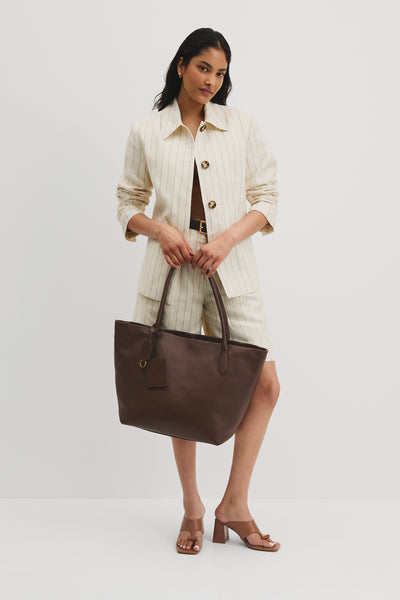 Billie Leather Tote