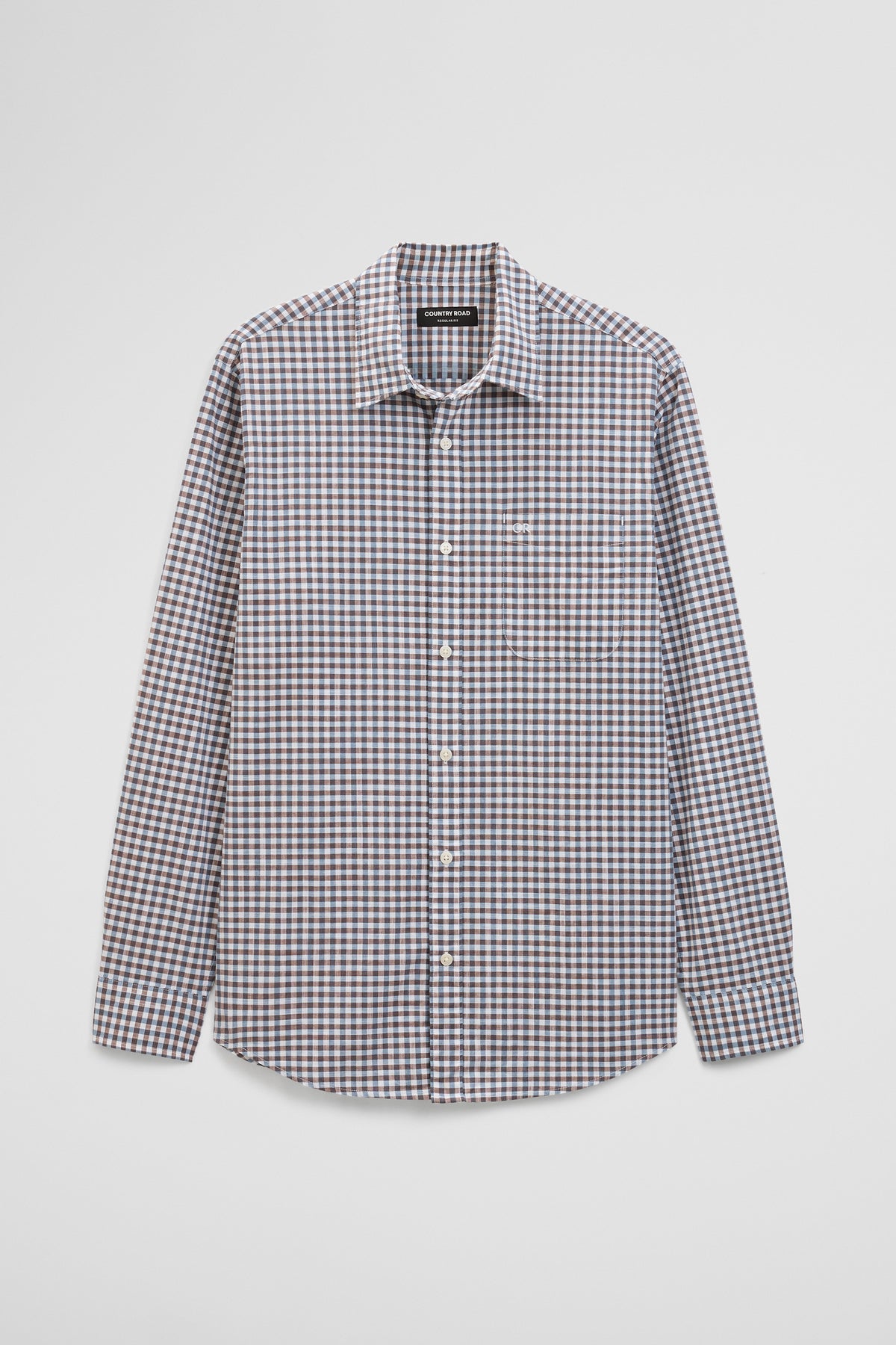 Regular Fit Cotton Gingham Shirt