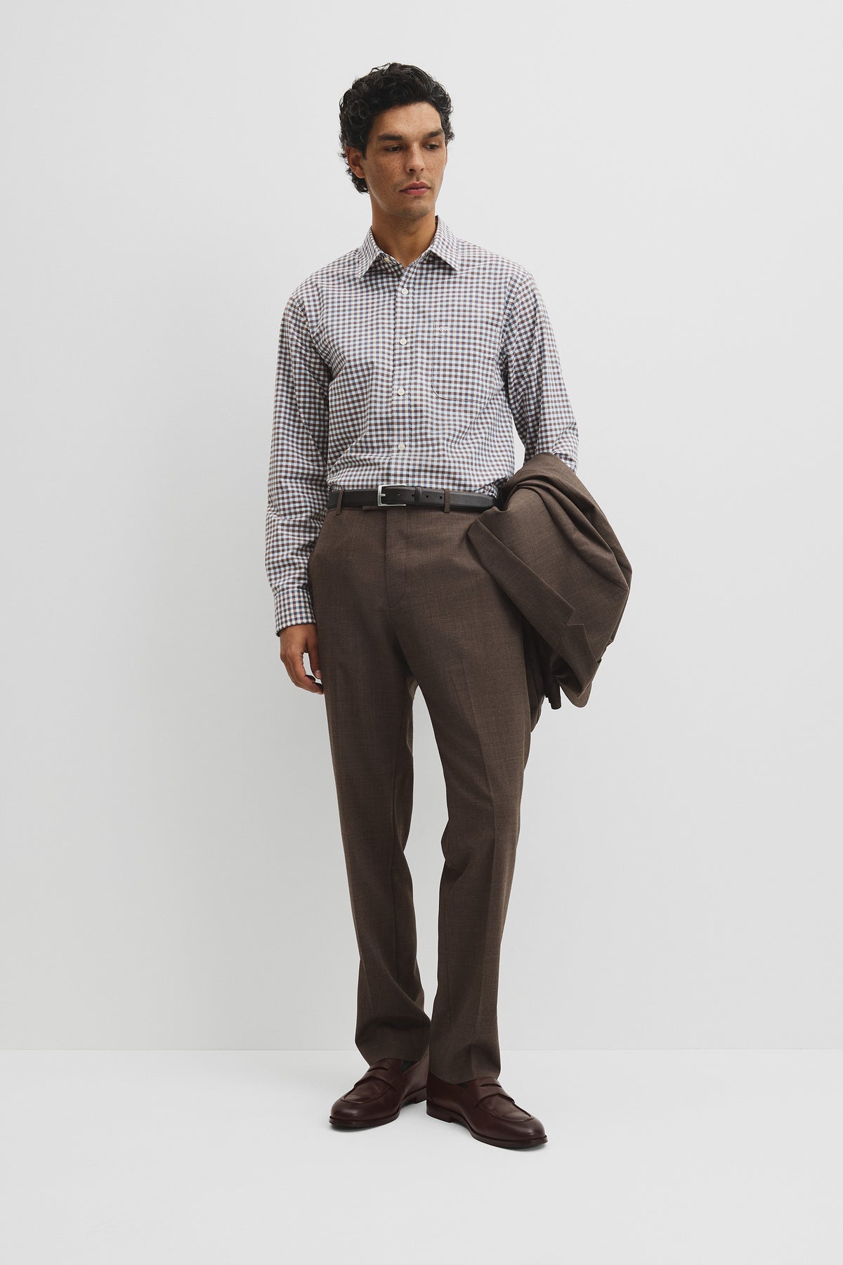 Regular Fit Cotton Gingham Shirt