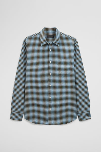 Regular Fit Cotton Gingham Shirt