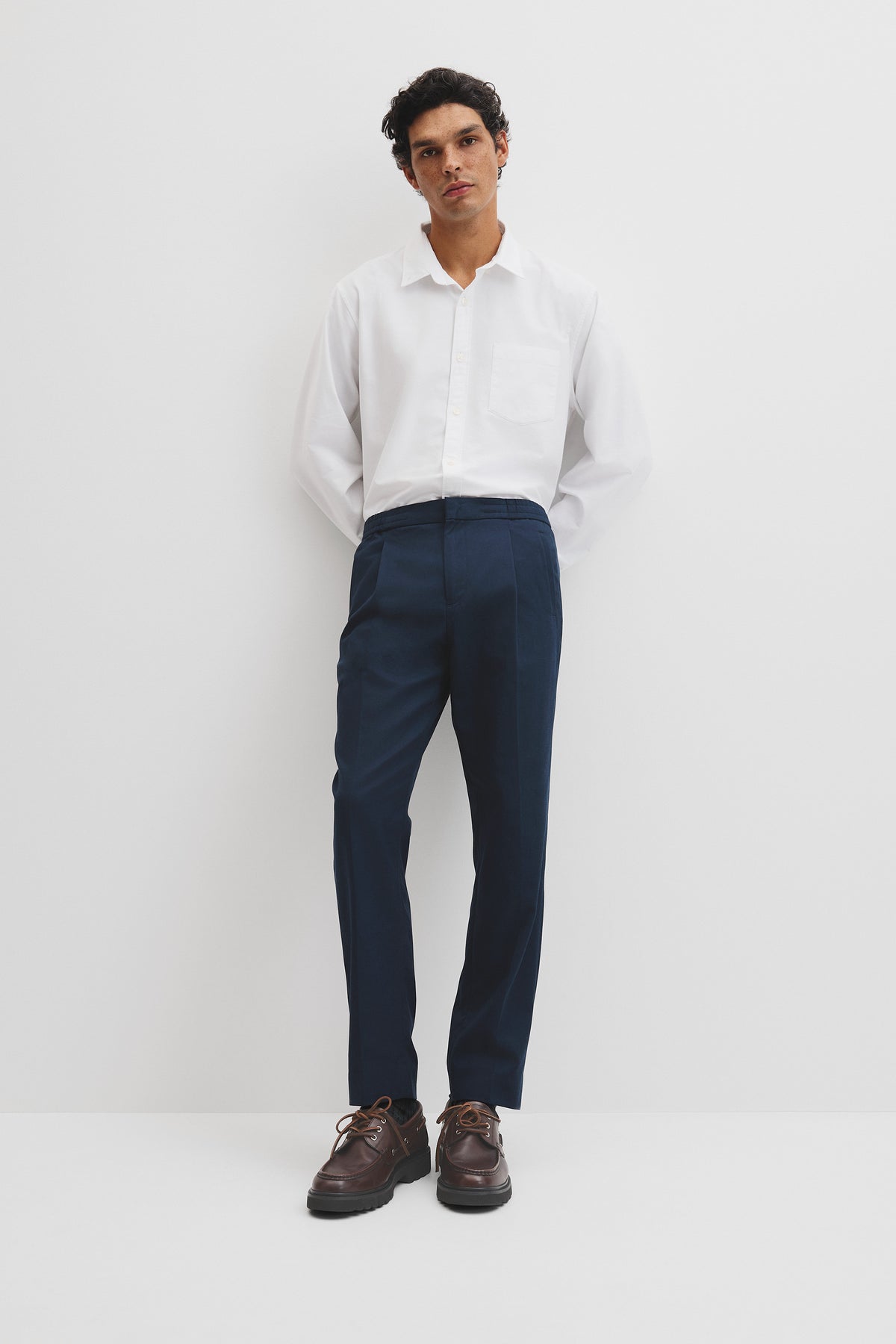 Relaxed Fit Elastic Pant
