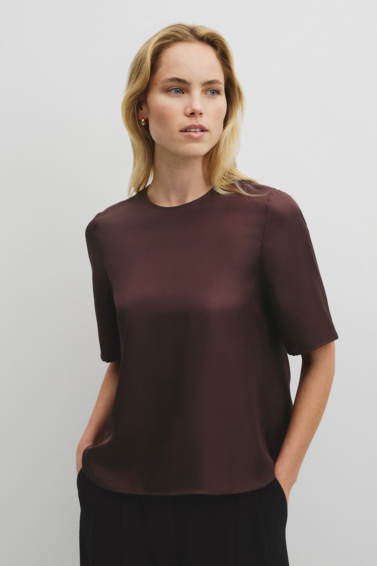 Washable Silk T-Shirt