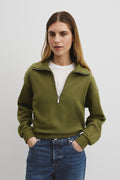 Australian Cotton Funnel Neck Sweat