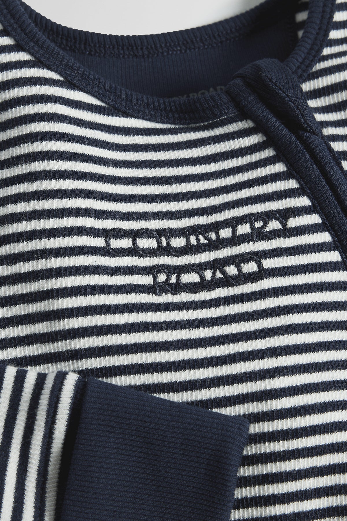 Stripe Rib Jumpsuit