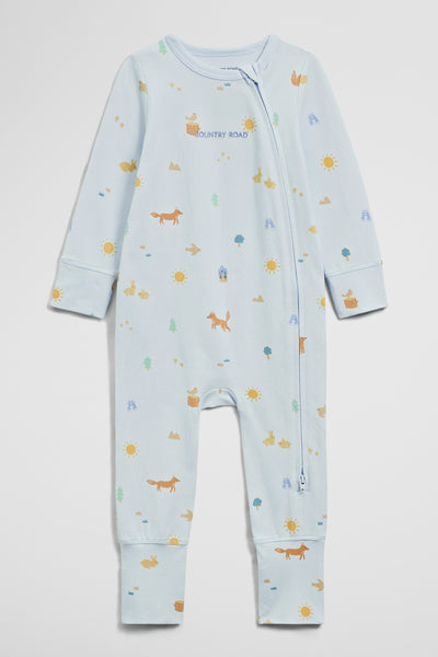 Jersey Print Jumpsuit
