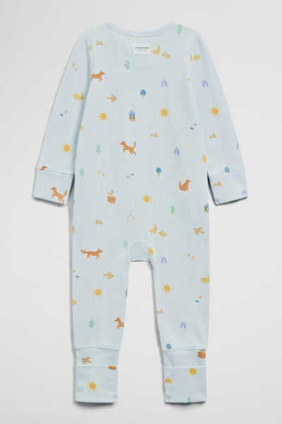 Jersey Print Jumpsuit