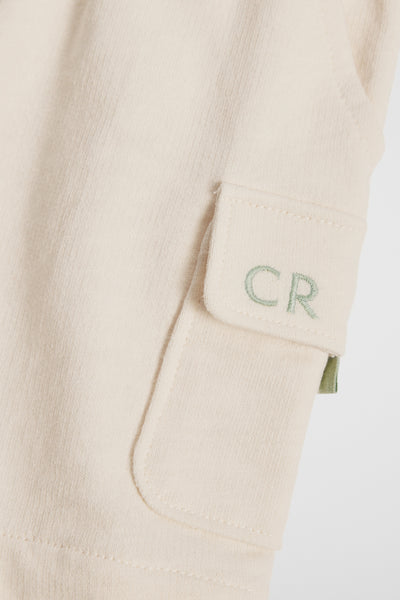 Organically Grown Cotton Soft Cargo Pant Short