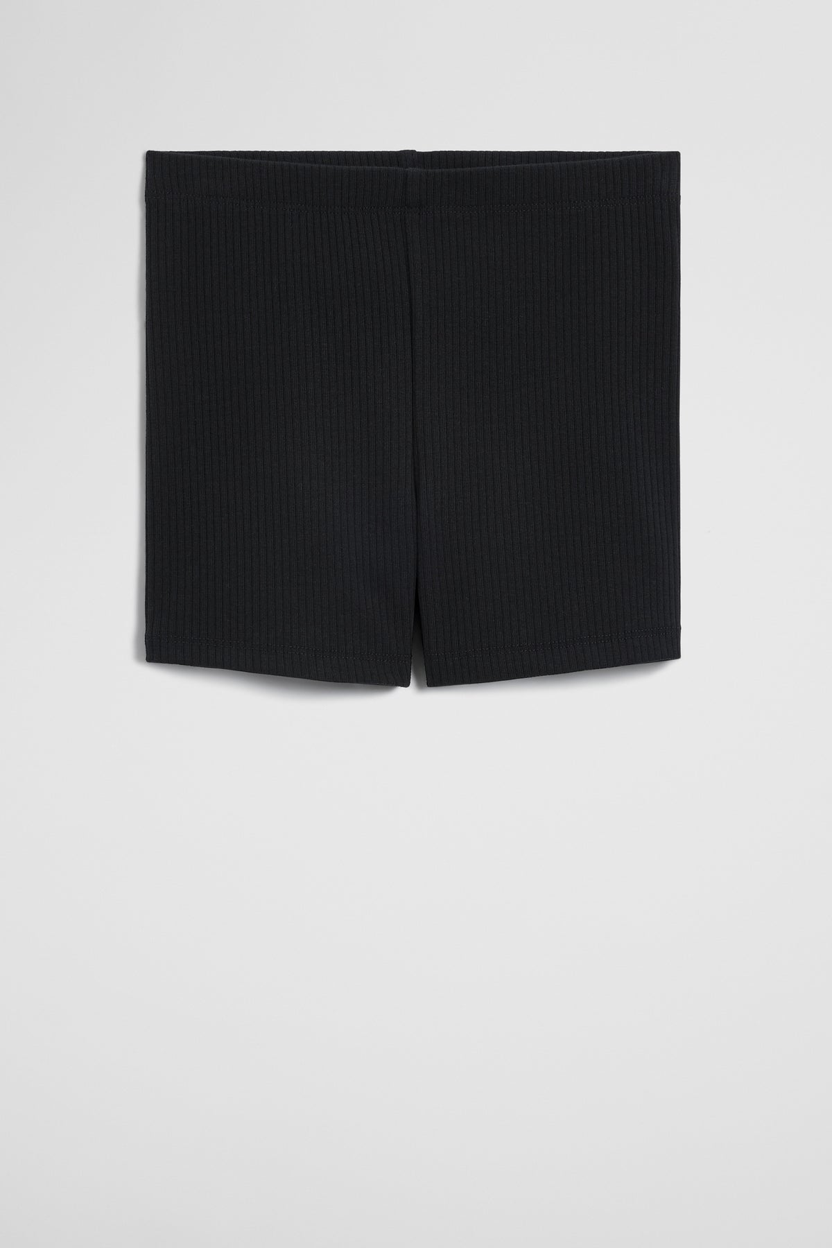 Organicallygrown Cotton Blend Rib Bike Short