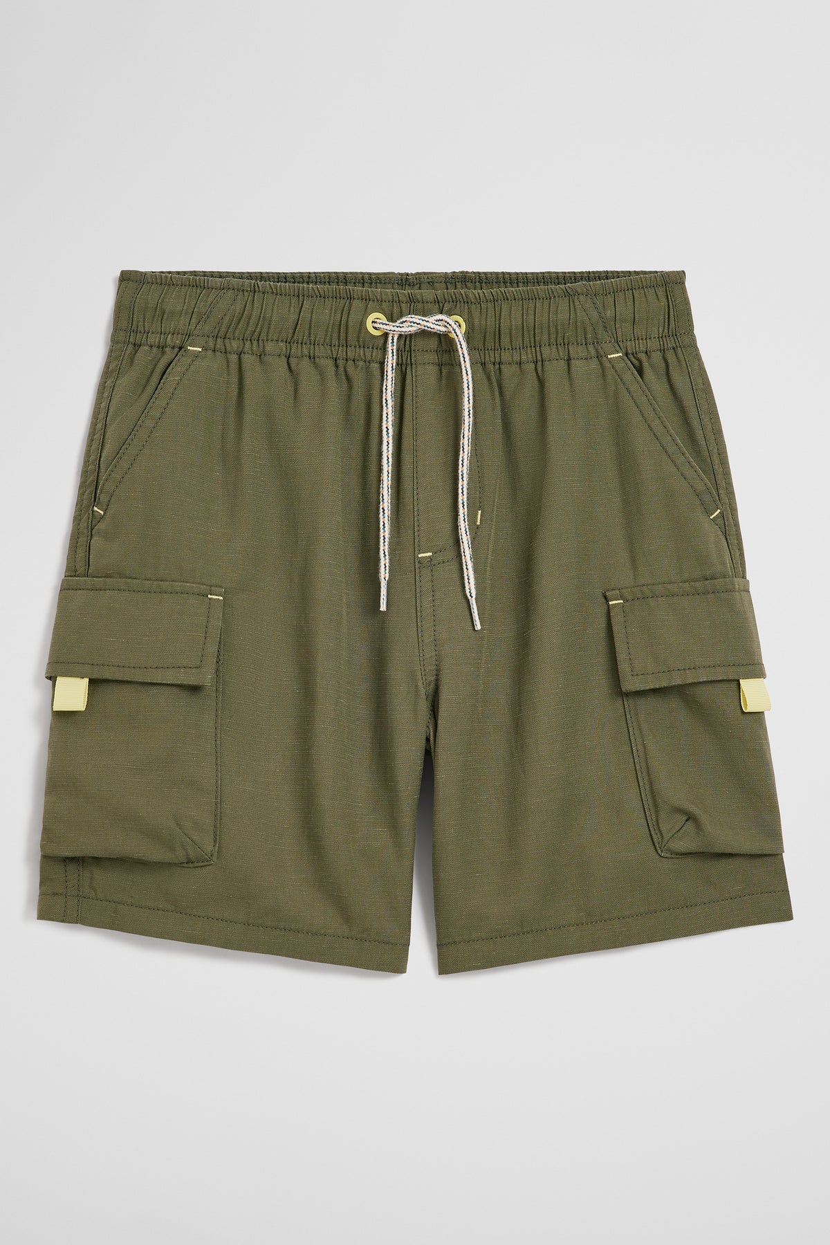Contrast Cargo Pant Straight