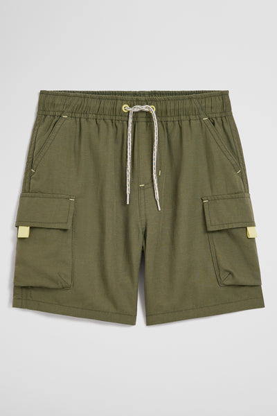 Contrast Cargo Pant Straight
