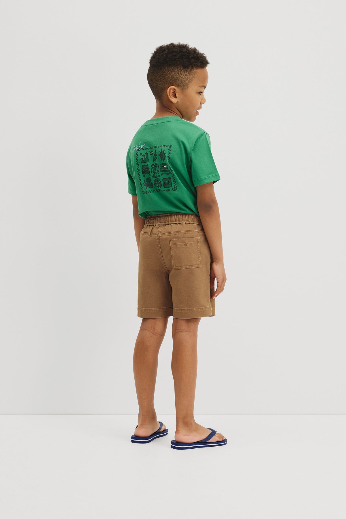 Australian Cotton Pull On Twill Short