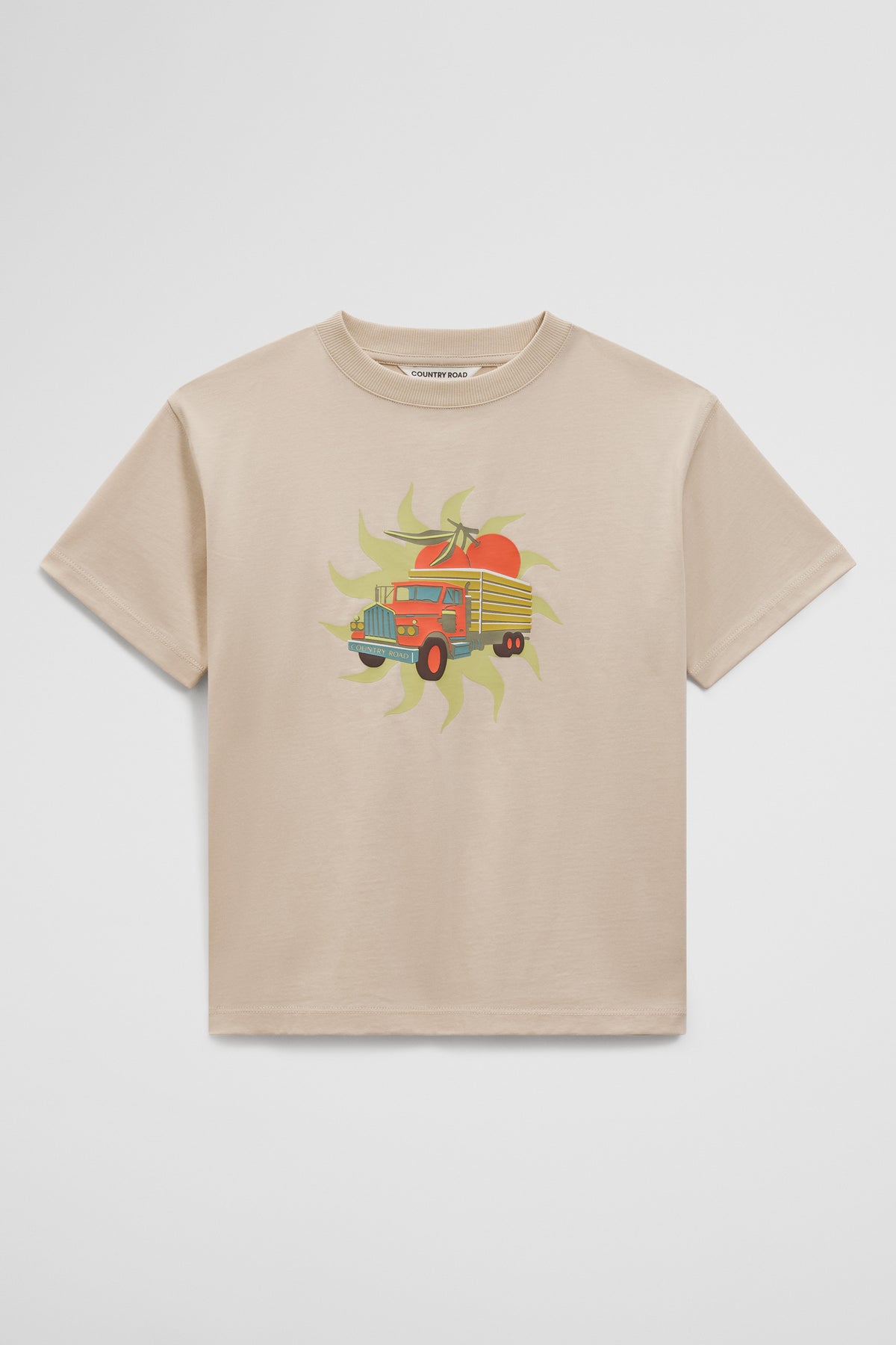 Oversized Short Sleeve Market T-Shirt