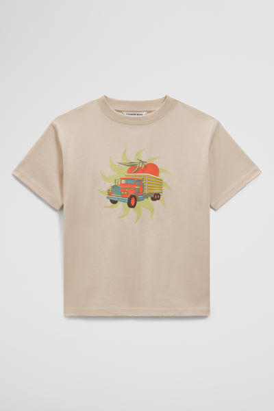 Oversized Short Sleeve Market T-Shirt