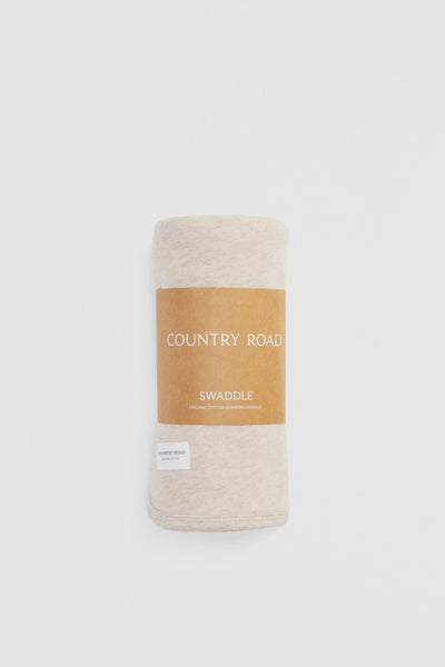 Organically Grown Cotton Rib Swaddle