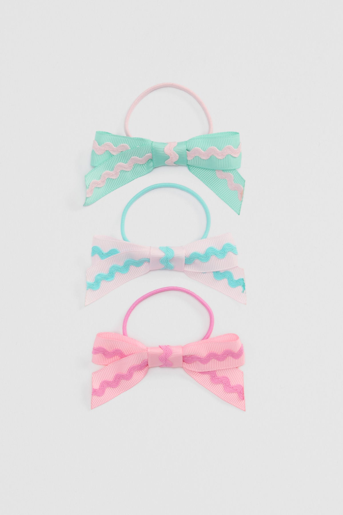 Ric Rac Bow Pack Of 3