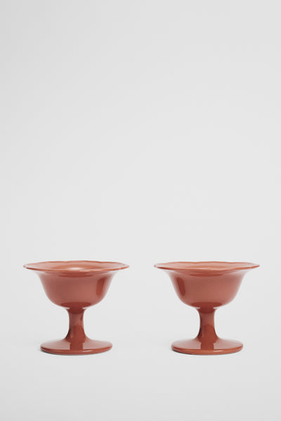Luna Footed Bowl Set Of 2