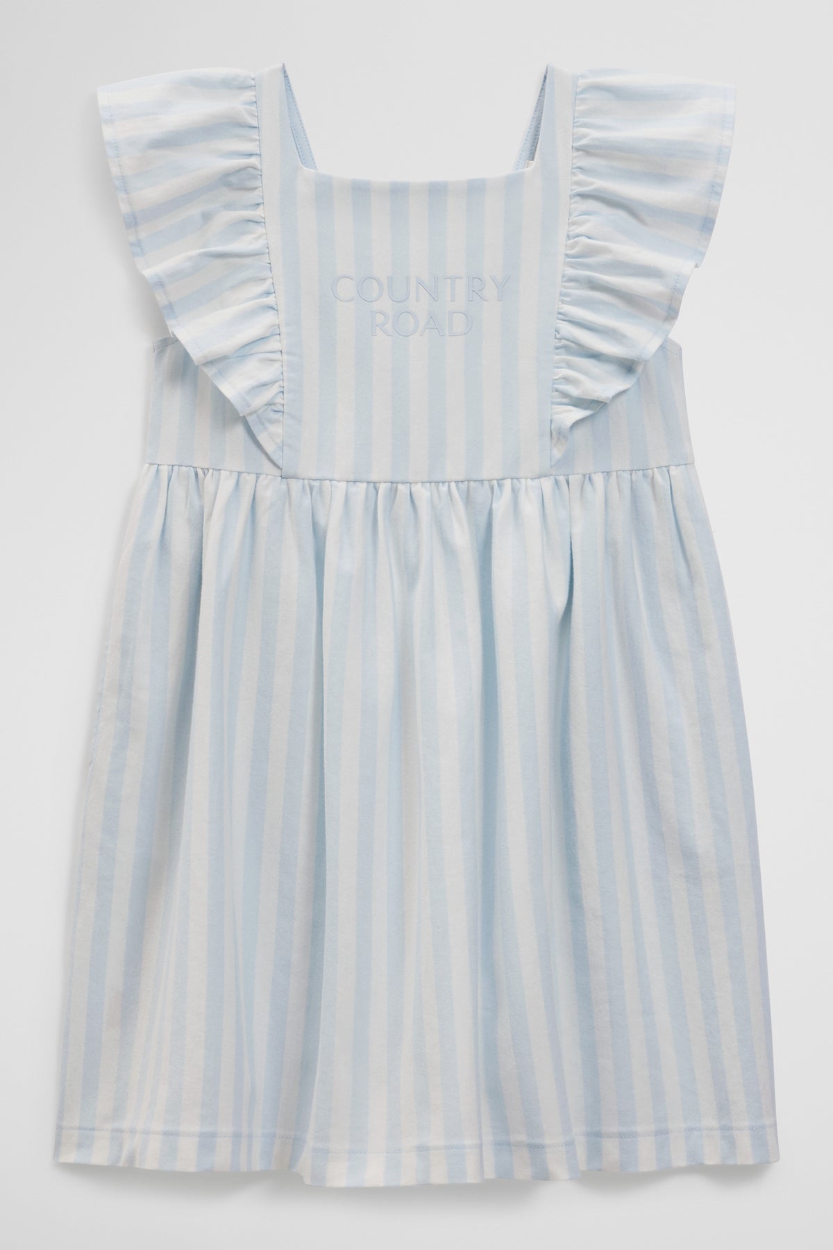 Sleeveless Frill Jersey Dress