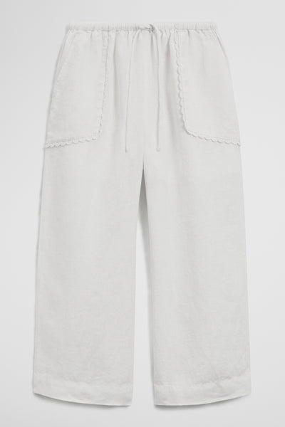Linen Wide Leg Pant