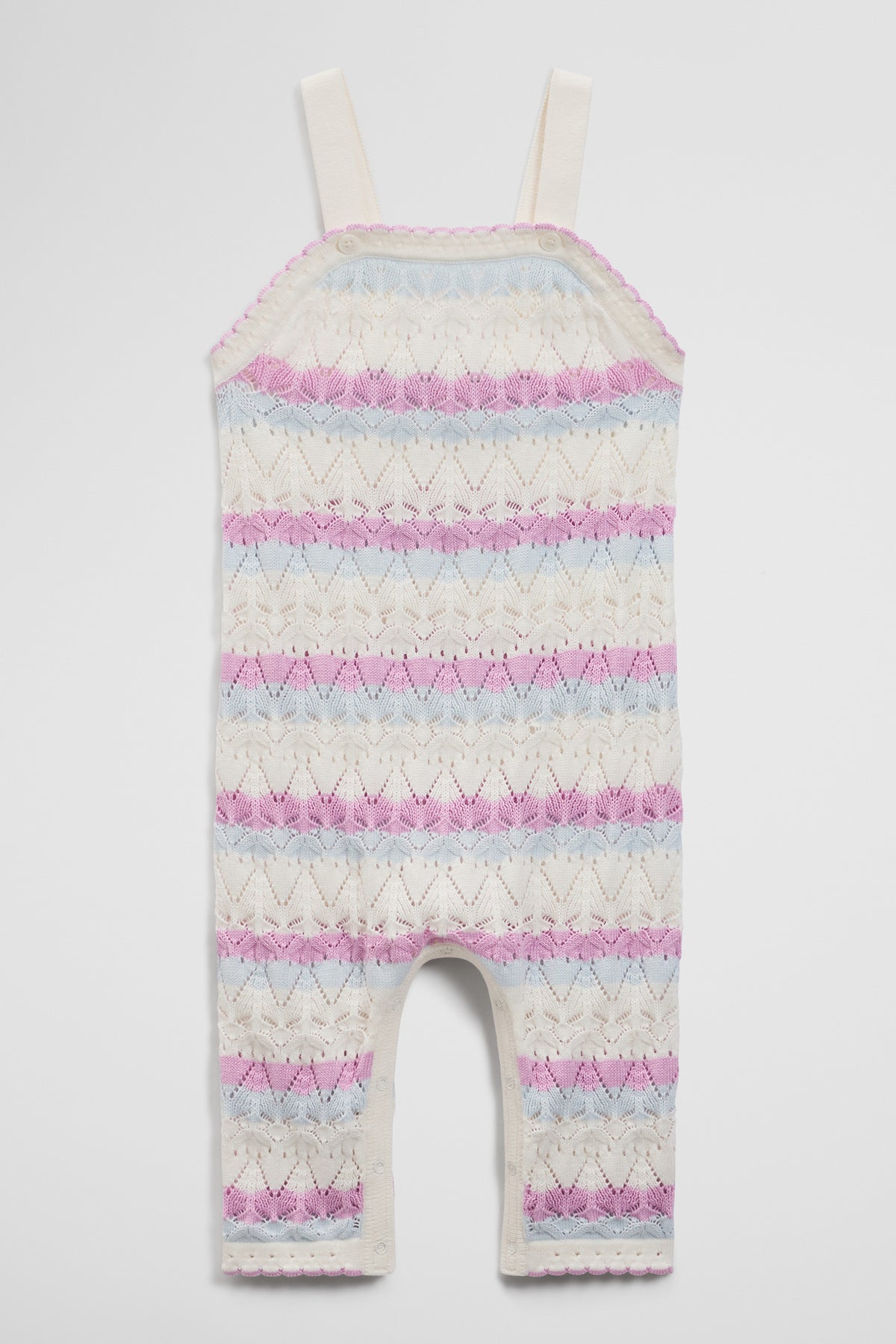 Australian Cotton Sleeveless Knit Overalls