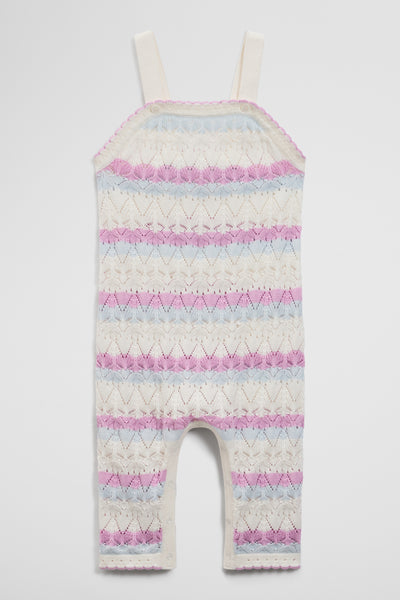 Australian Cotton Sleeveless Knit Overalls