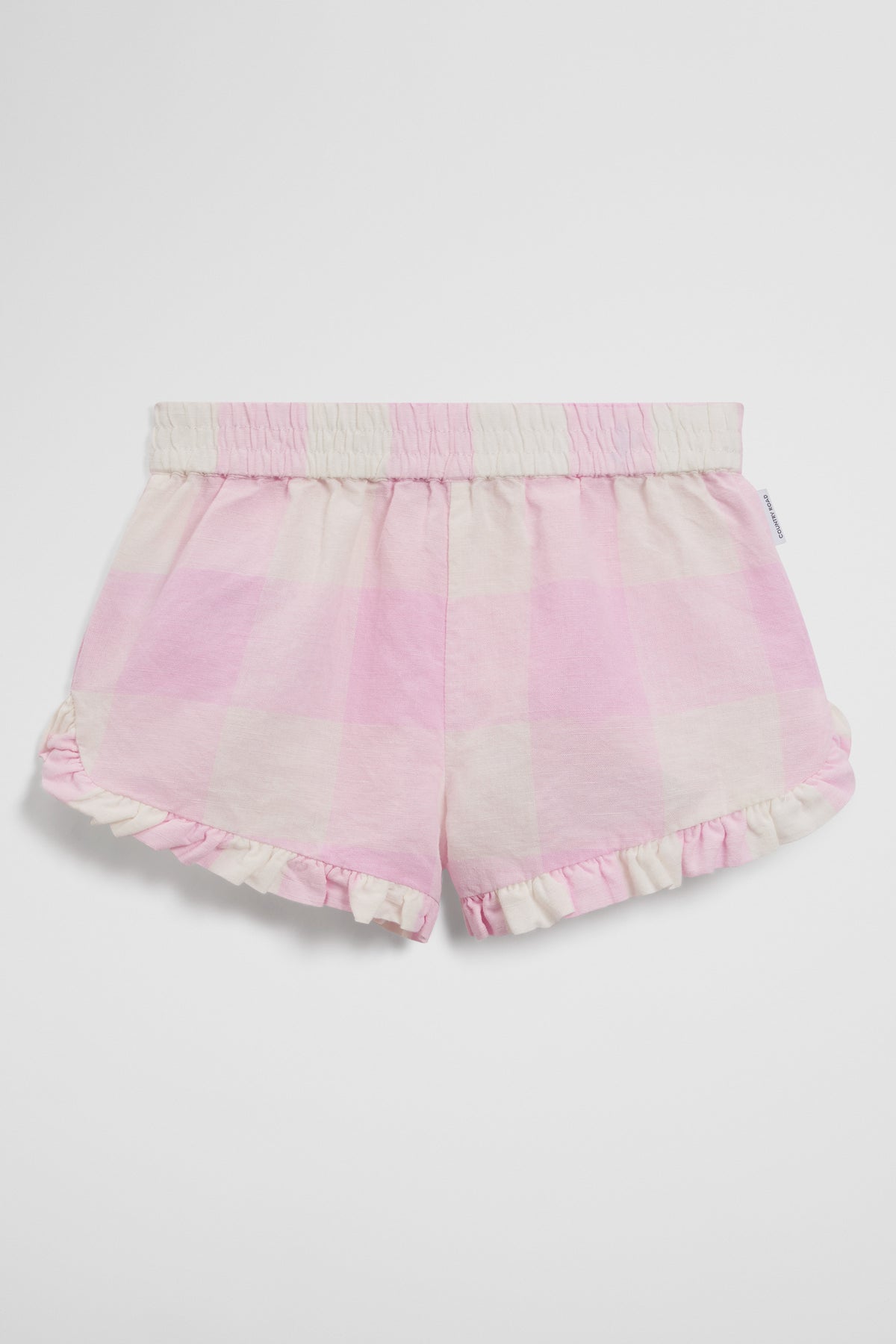 Gingham Short