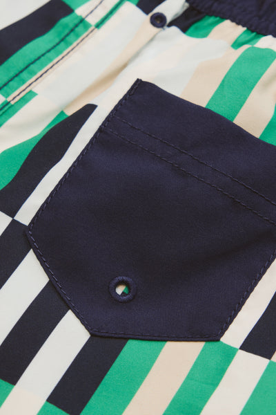 Recycled Polyester Pull On Board Short