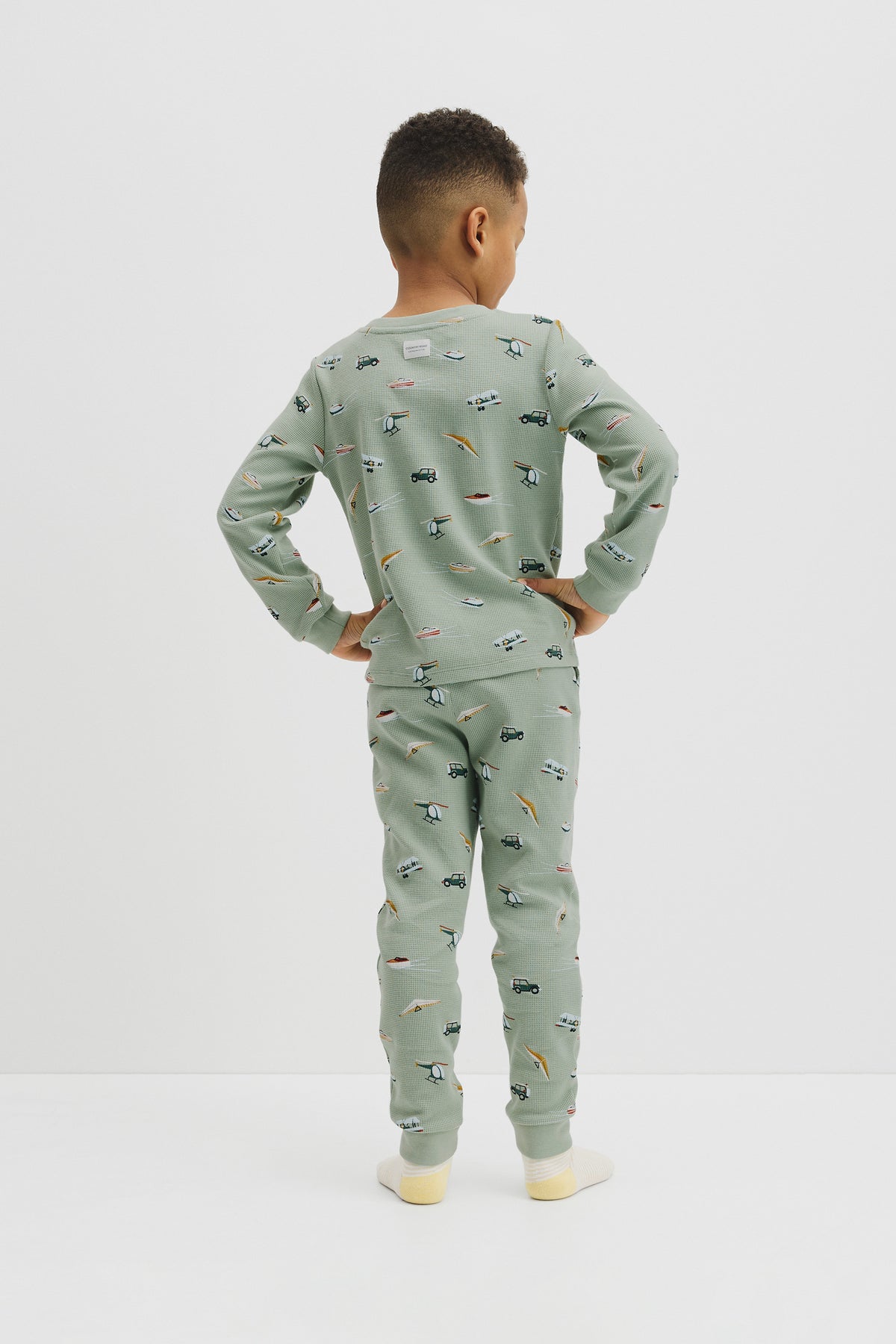 Australian Cotton Long Sleeve Motor Sport Pyjamas
