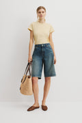 Denim Bermuda Short