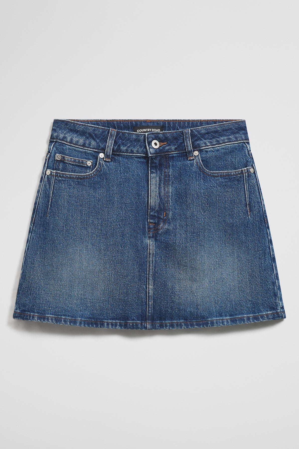 Denim Mini Skirt