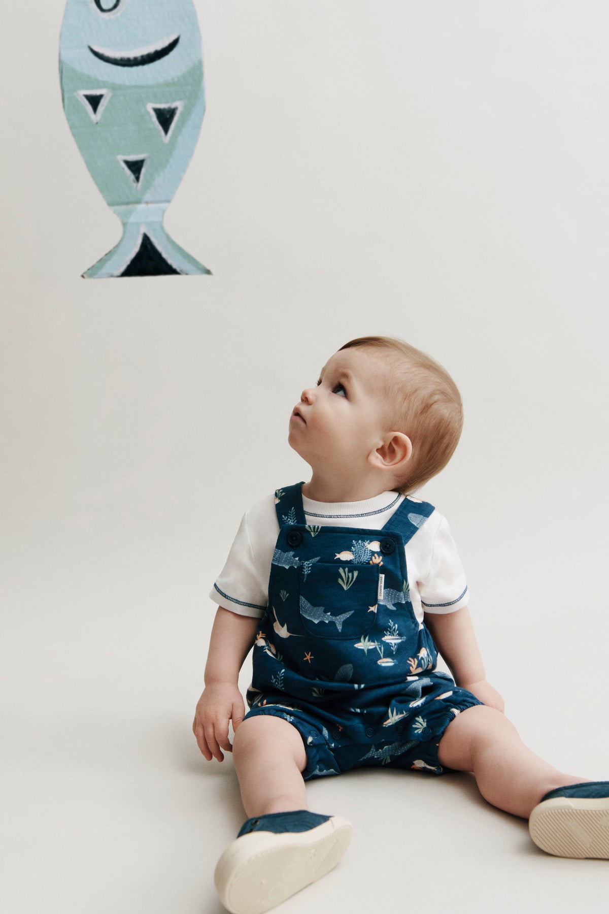 Short Sleeve Overall Set