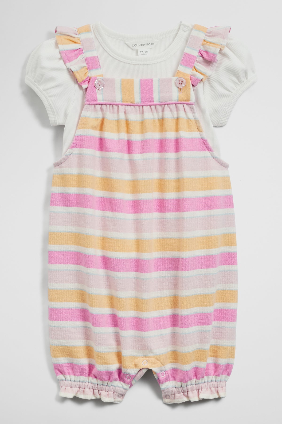 Australian Cotton Short Sleeve Pyjama Short Set