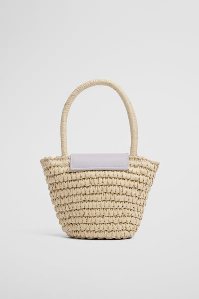 Woven Basket Bag