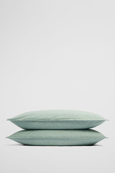 Brae Australian Cotton Stripe Standard Pillowcase Pair