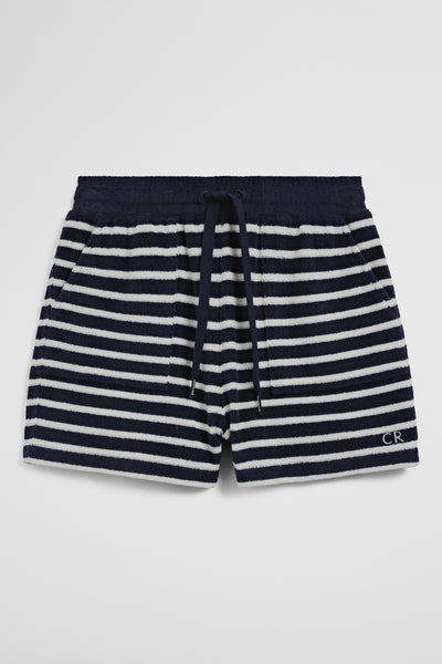 Stripe Terry Short