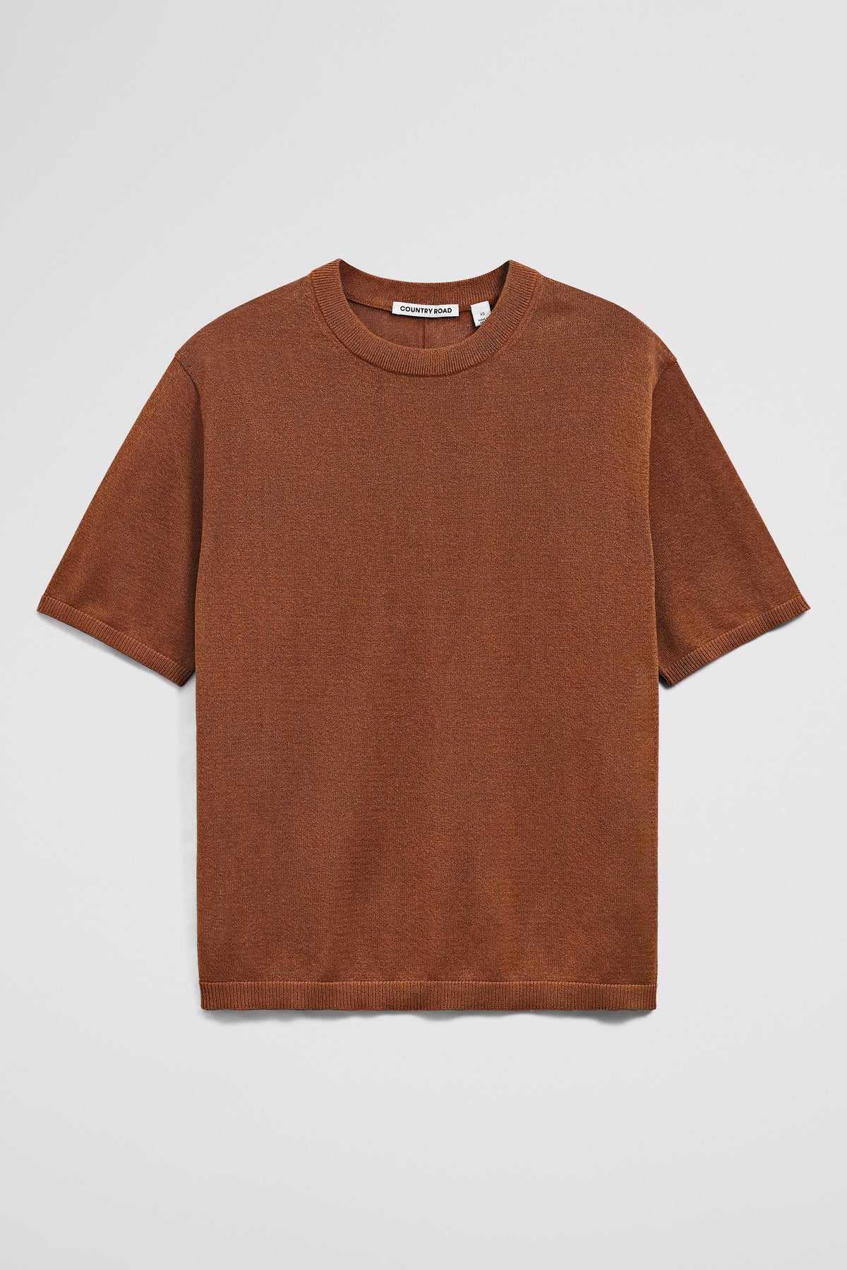 Fine Mesh Knit T-Shirt