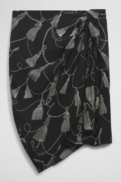 Print Sarong Skirt