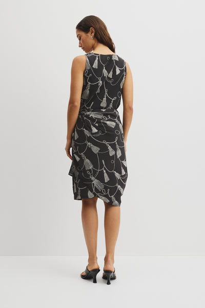Print Sarong Skirt