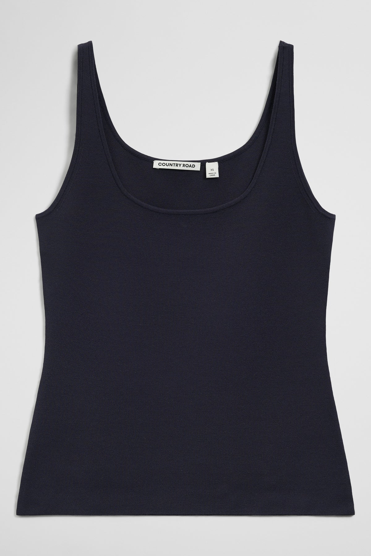 Scoop Neck Knit Tank