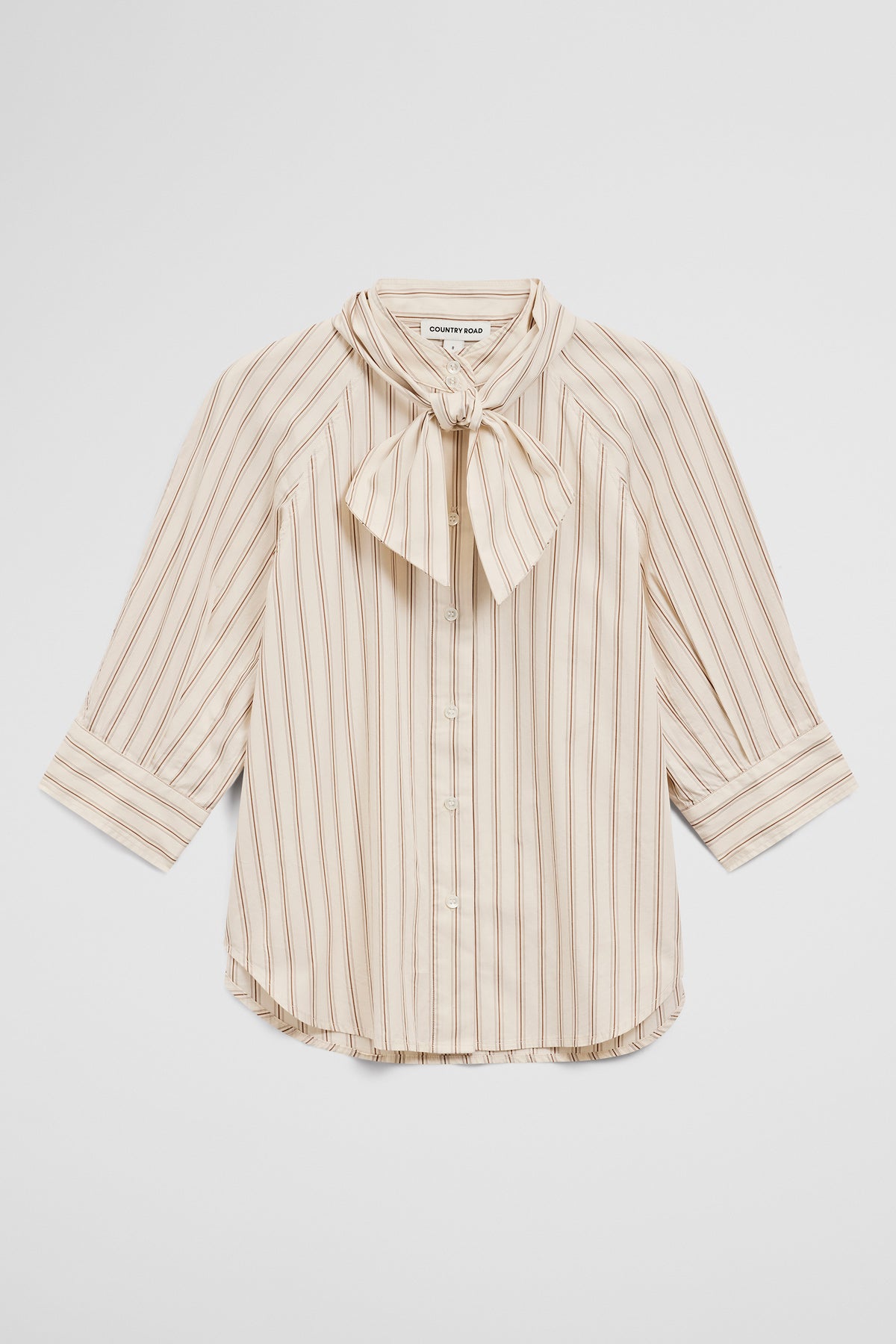 Neck Tie Blouse