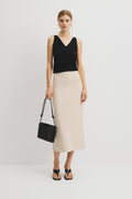 Textured Knit Skirt