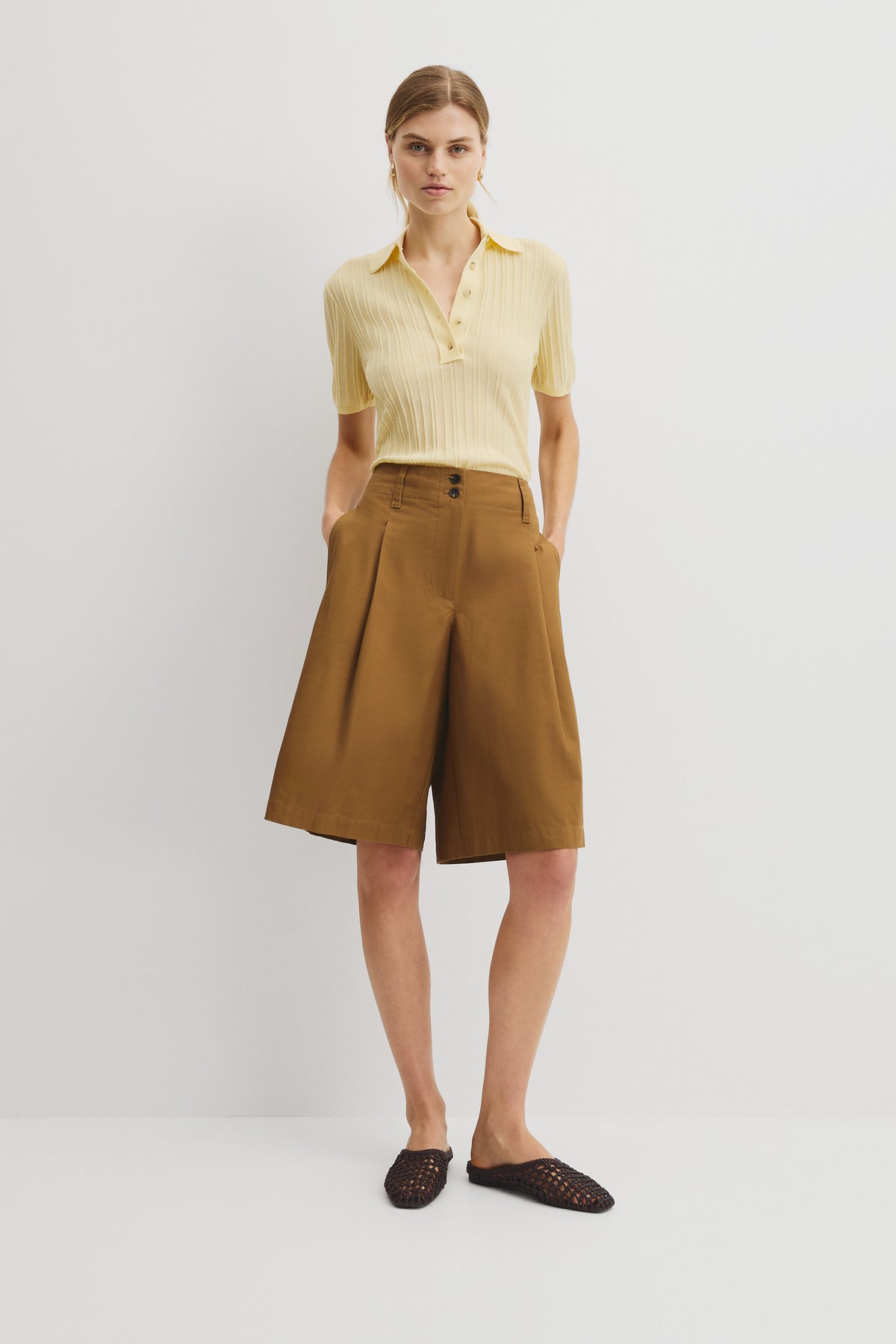 Canvas Bermuda Short
