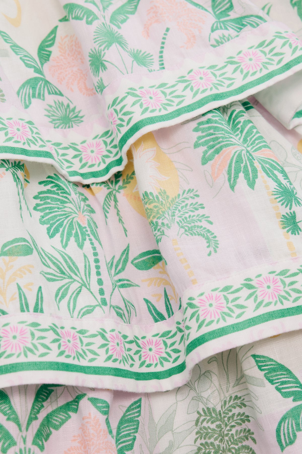 Sleeveless Tier Print Dress