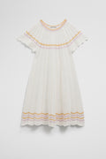 Short Sleeve Crochet T-Shirt Dress