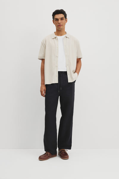 Short Sleeve Tipped Txt Shirt
