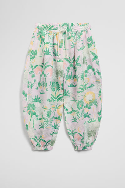 Print Bubble Pant