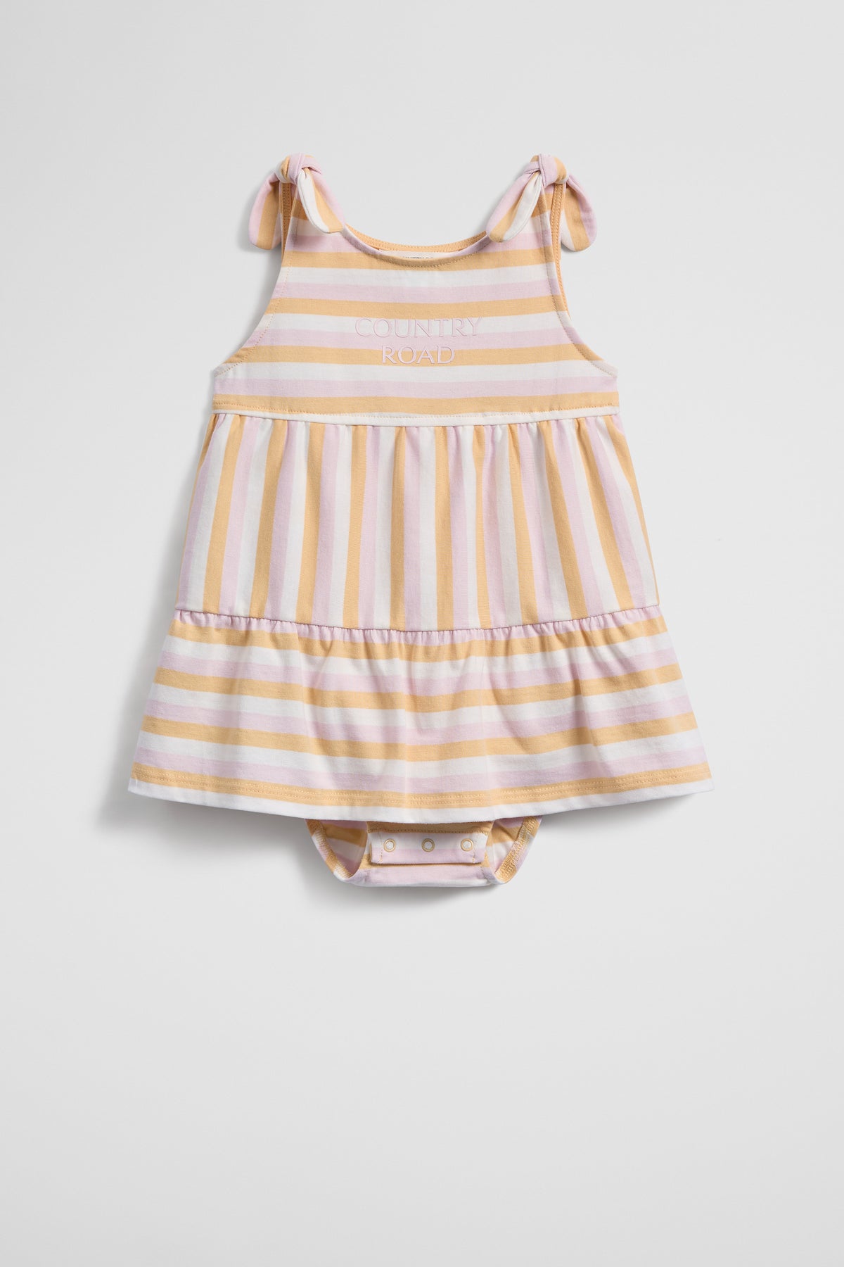 Sleeveless Print Romper Dress